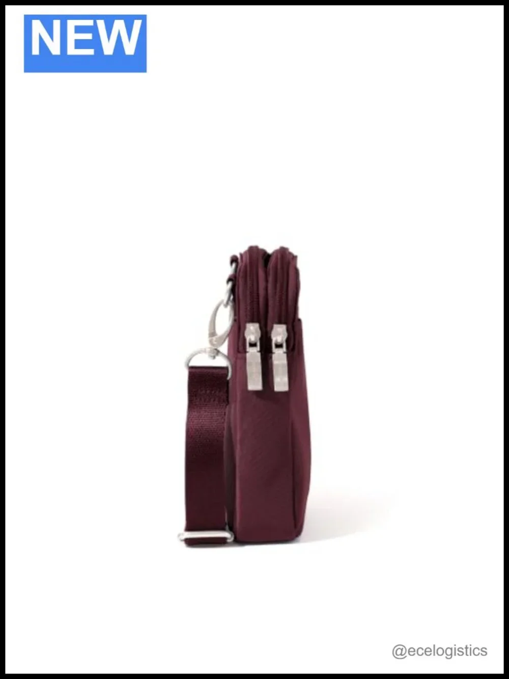 Baggallini Women's Modern Take Two Rfid Crossbody Nylon Travel Purse